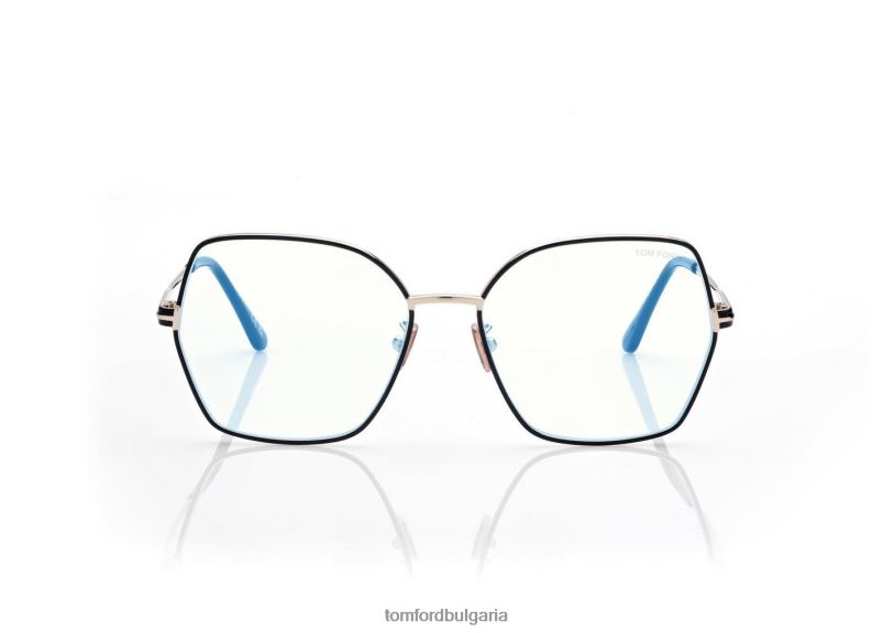 Жени очила син блок пеперуда оптика средно сиво TOM FORD B880D2233