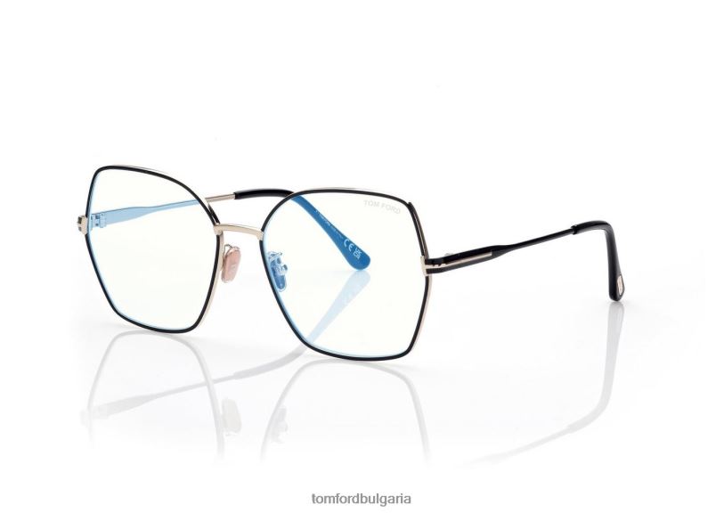 Жени очила син блок пеперуда оптика средно сиво TOM FORD B880D2233