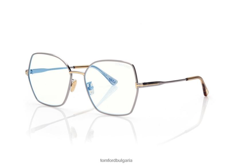 Жени очила син блок пеперуда оптика сребро TOM FORD B880D2234