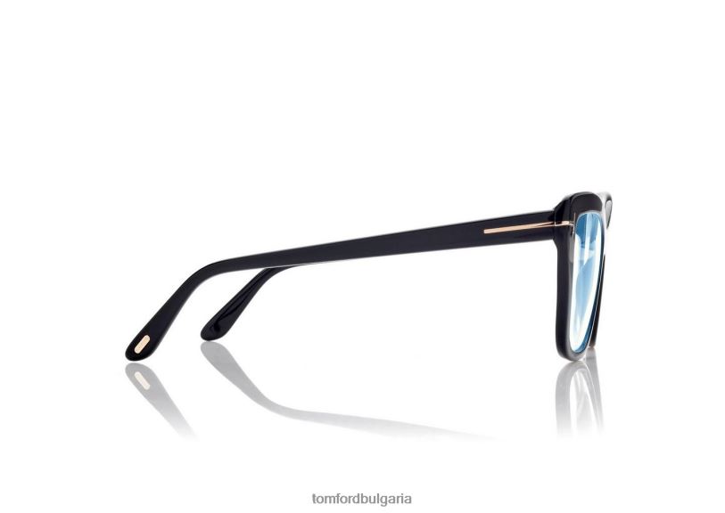 Жени очила синьо квадратно оптично котешко око черен TOM FORD B880D2244
