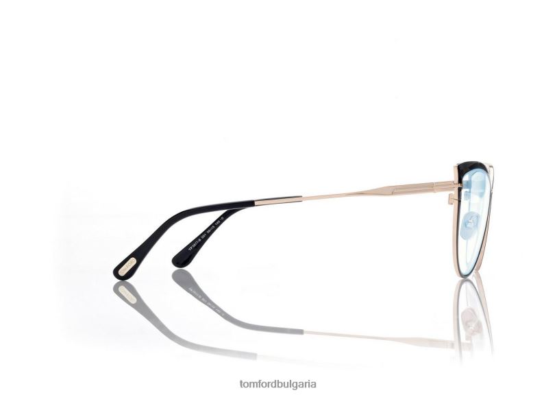 Жени очила син блок котешко око оптика черен TOM FORD B880D2252