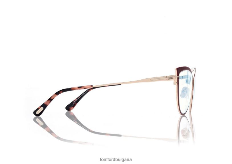 Жени очила син блок котешко око оптика червен TOM FORD B880D2253