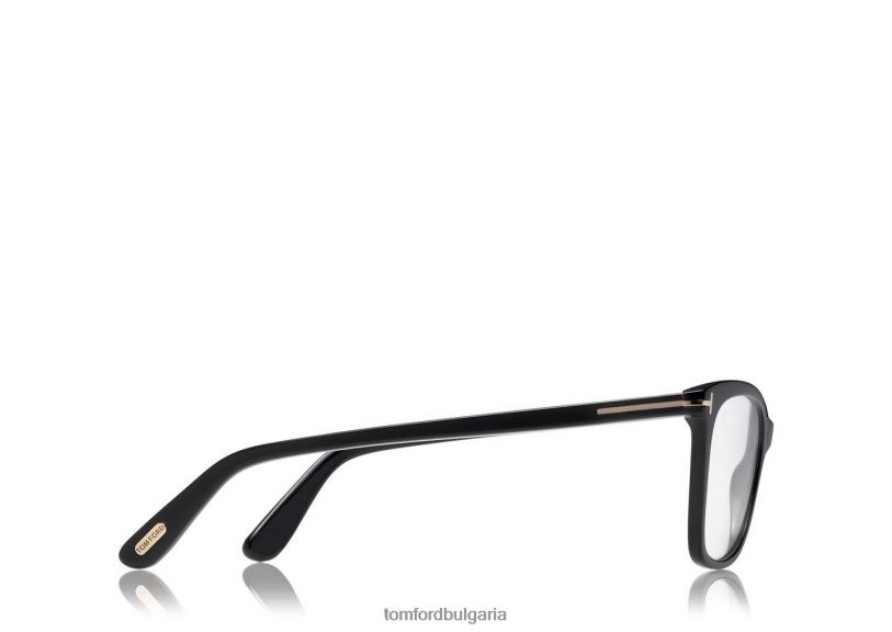 Жени очила тънка оптична рамка тип пеперуда черен TOM FORD B880D2257