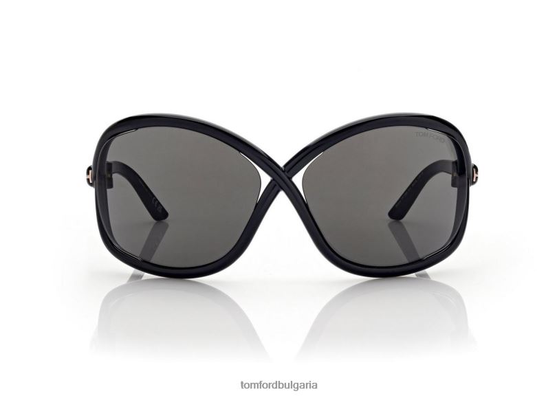 Жени очила слънчеви очила Bettina черен TOM FORD B880D2091