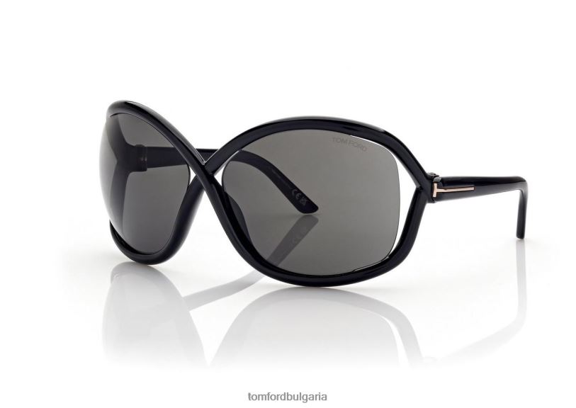 Жени очила слънчеви очила Bettina черен TOM FORD B880D2091