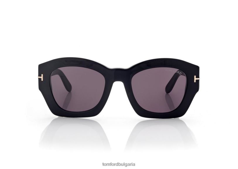 Жени очила слънчеви очила guilliana черен TOM FORD B880D2173