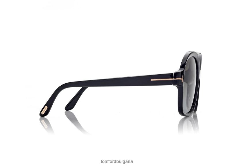 Жени очила слънчеви очила hanley черен TOM FORD B880D2163