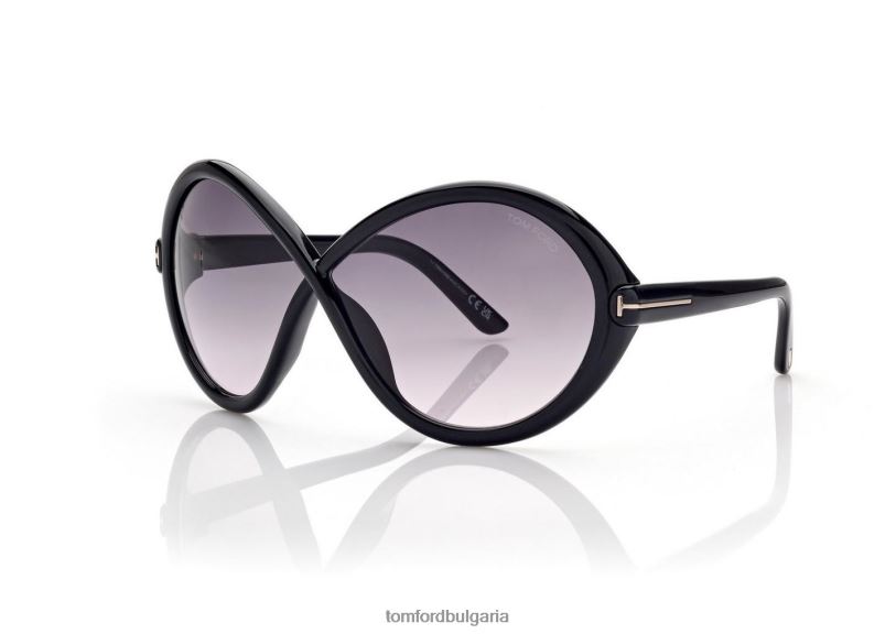 Жени очила слънчеви очила jada черен TOM FORD B880D2134