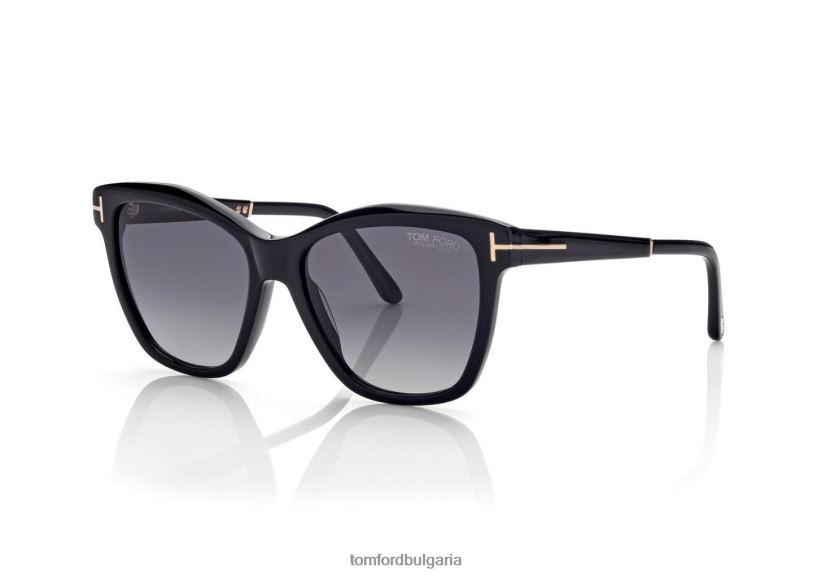Жени очила поляризирани слънчеви очила lucia черен TOM FORD B880D2132