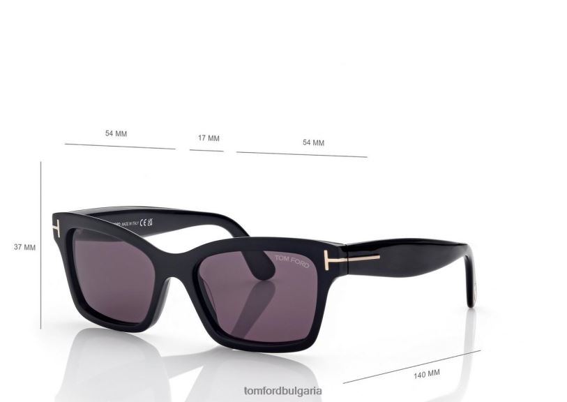 Жени очила слънчеви очила mikel черен TOM FORD B880D2177