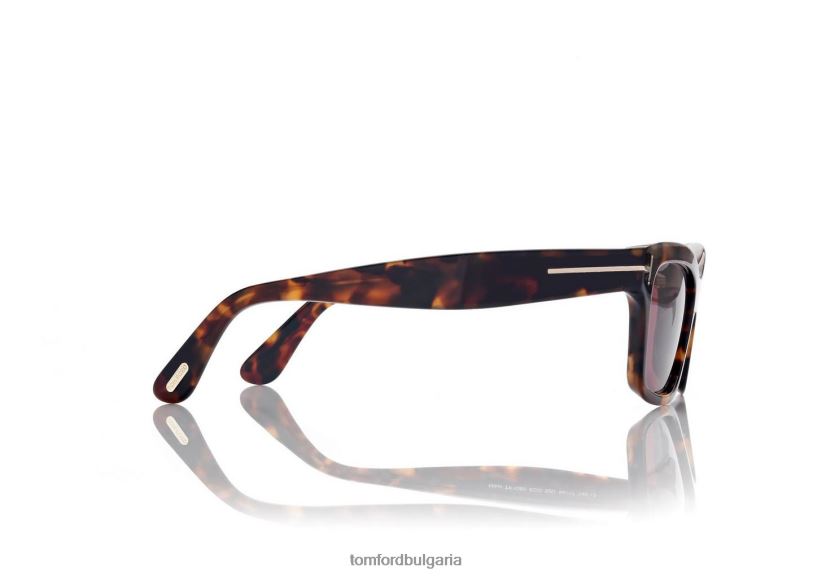 Жени очила слънчеви очила mikel тъмна Хавана/бордо TOM FORD B880D2178