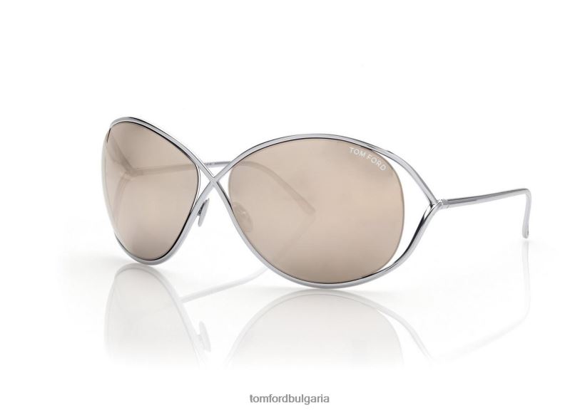 Жени очила слънчеви очила nicoletta паладий TOM FORD B880D2100