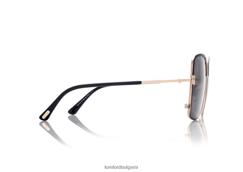 Жени очила слънчеви очила raphaela матово черно TOM FORD B880D2122
