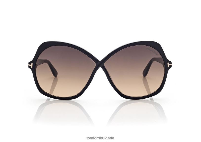 Жени очила слънчеви очила rosemin черен TOM FORD B880D2141