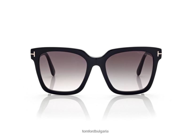 Жени очила слънчеви очила selby черен TOM FORD B880D2081