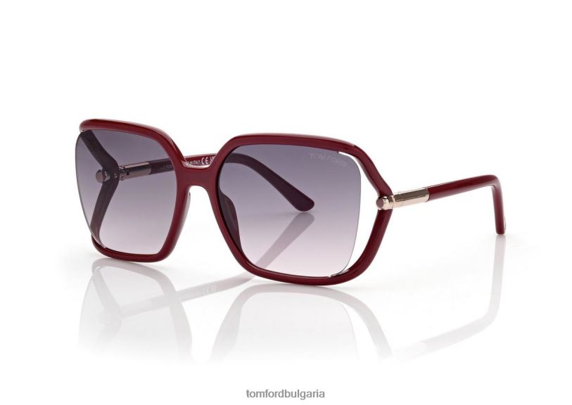 Жени очила слънчеви очила solange-02 лъскава фуксия/градиентен дим TOM FORD B880D2147