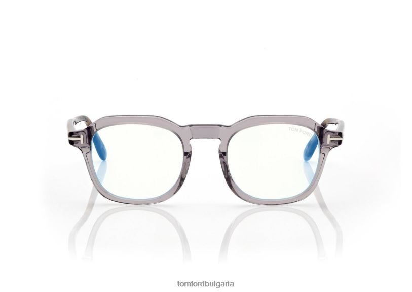 мъже очила синя блокова кръгла оптика сиво TOM FORD B880D1926