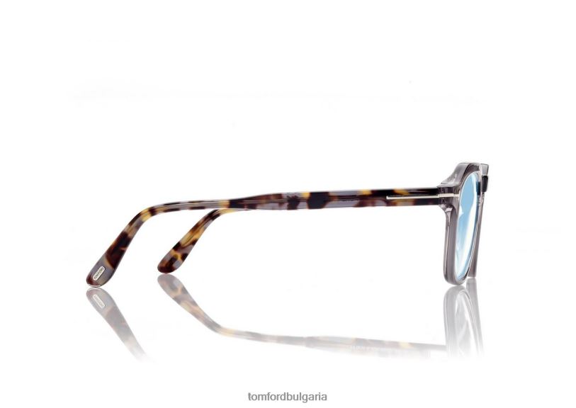 мъже очила синя блокова кръгла оптика сиво TOM FORD B880D1926