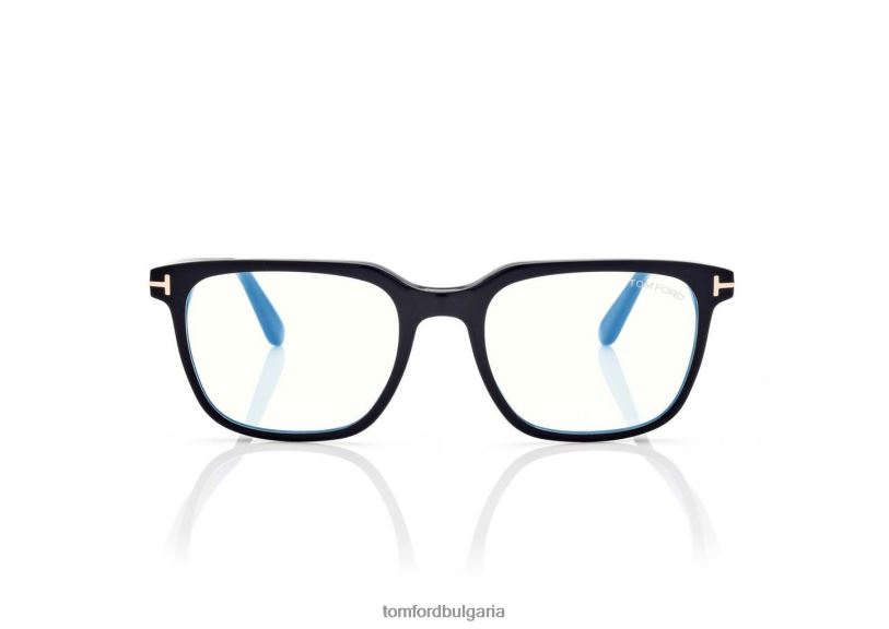 мъже очила син блок квадратна оптика черен TOM FORD B880D1927