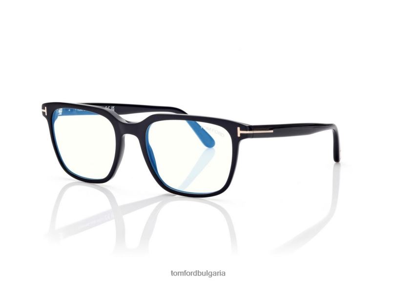 мъже очила син блок квадратна оптика черен TOM FORD B880D1927