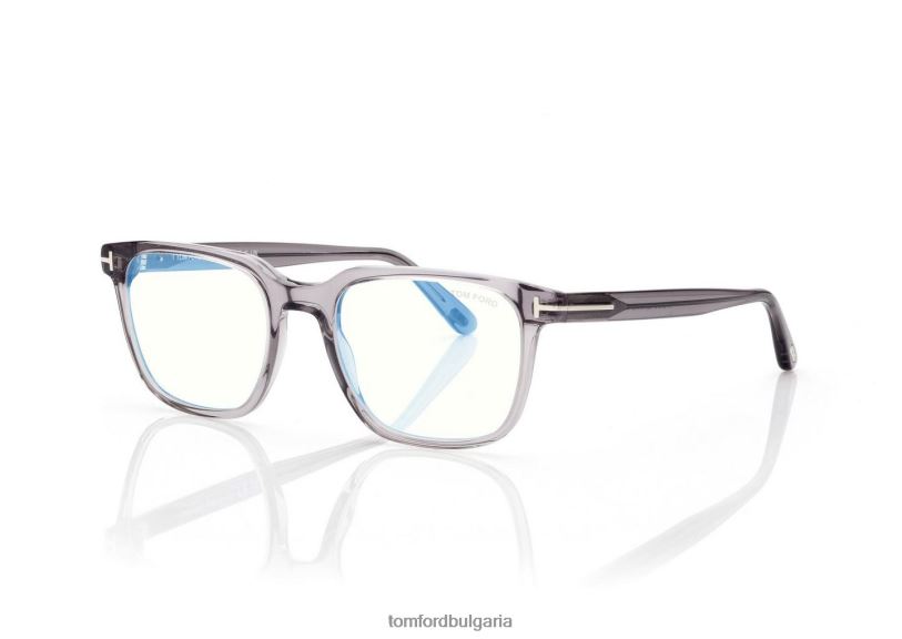 мъже очила син блок квадратна оптика сиво TOM FORD B880D1928