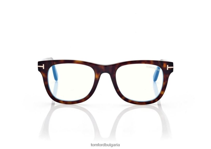 мъже очила син блок квадратна оптика тъмна Хавана TOM FORD B880D1940