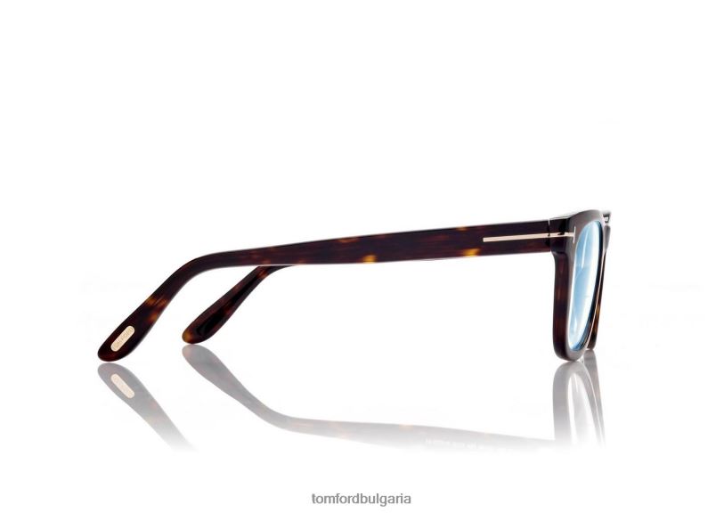 мъже очила син блок квадратна оптика тъмна Хавана TOM FORD B880D1940