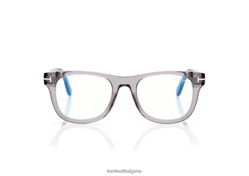 мъже очила син блок квадратна оптика сиво TOM FORD B880D1941