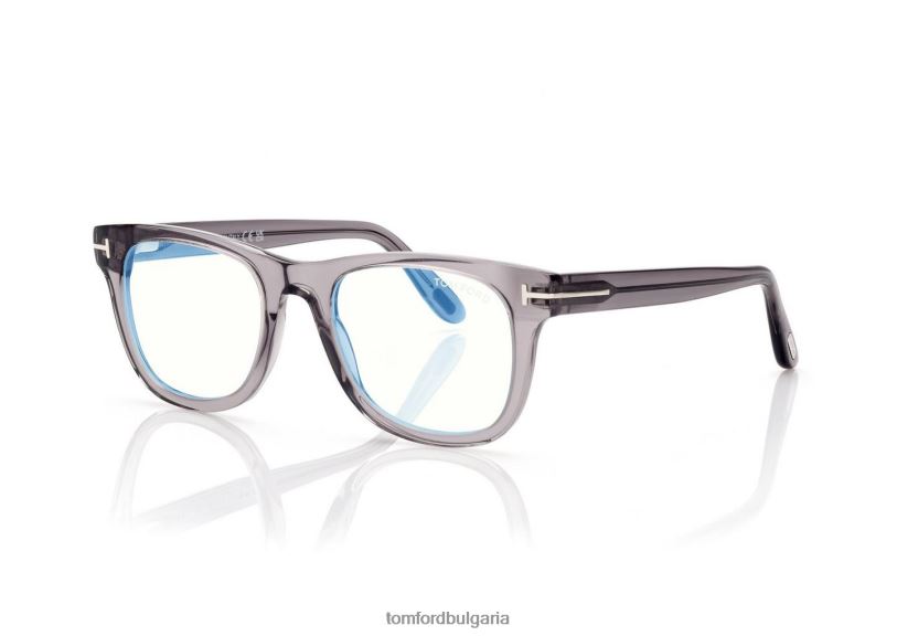 мъже очила син блок квадратна оптика сиво TOM FORD B880D1941