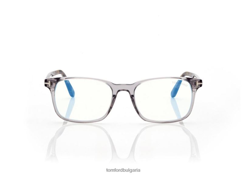 мъже очила син блок квадратна оптика сиво TOM FORD B880D1951