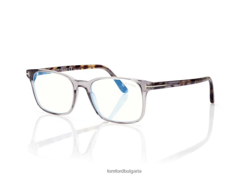 мъже очила син блок квадратна оптика сиво TOM FORD B880D1951