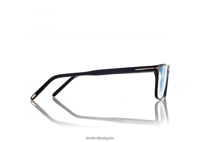 мъже очила син блок квадратна оптика черен TOM FORD B880D1962