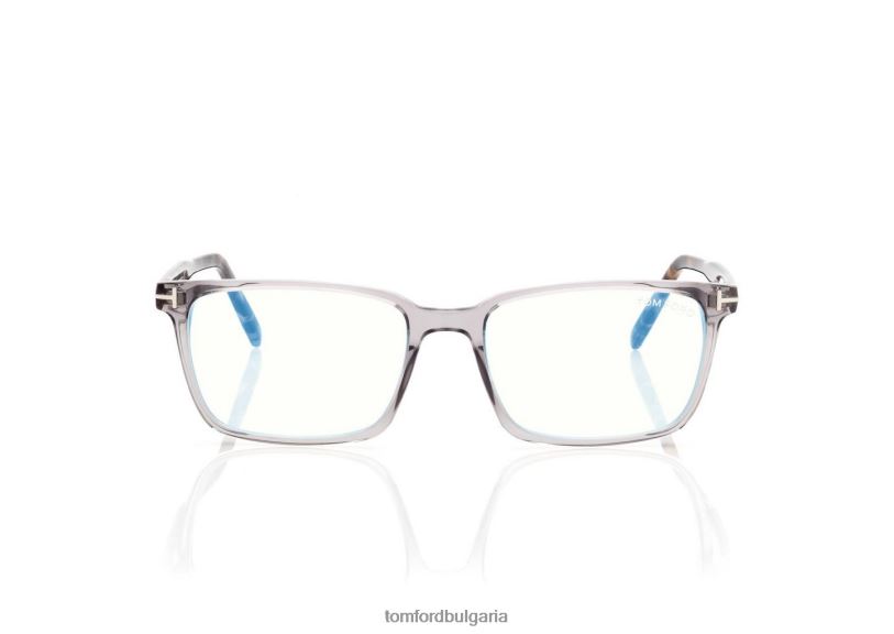 мъже очила син блок квадратна оптика сиво TOM FORD B880D1963