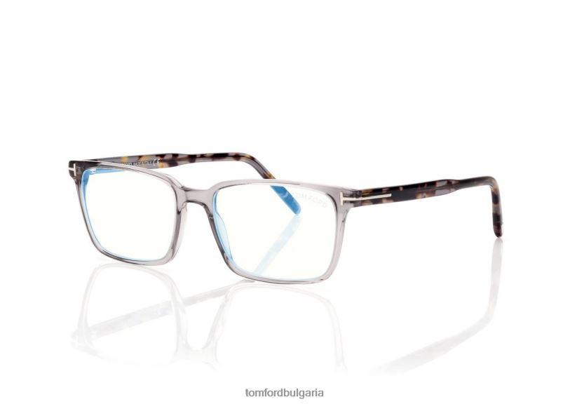 мъже очила син блок квадратна оптика сиво TOM FORD B880D1963