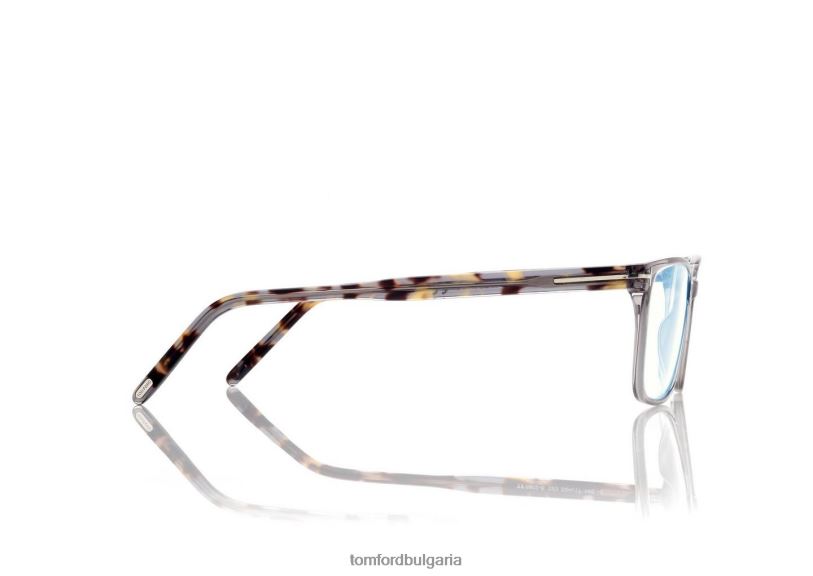 мъже очила син блок квадратна оптика сиво TOM FORD B880D1963
