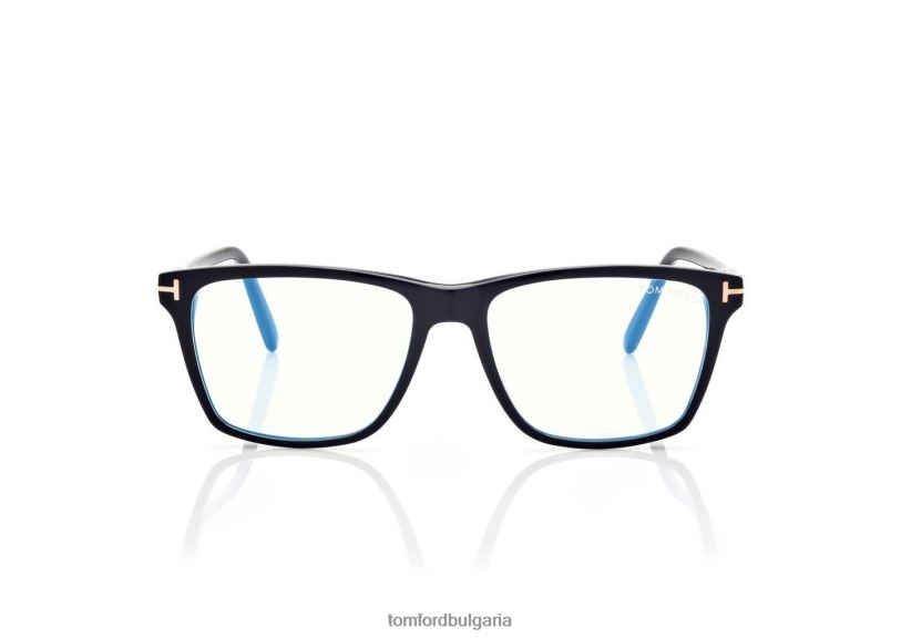 мъже очила син блок квадратна оптика черен TOM FORD B880D1967