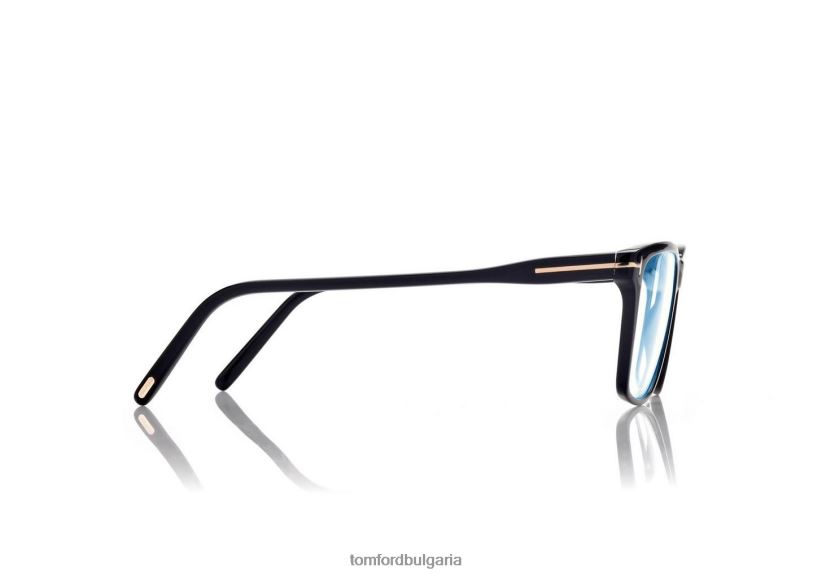 мъже очила син блок квадратна оптика черен TOM FORD B880D1967