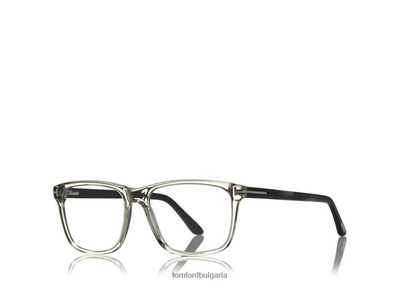 мъже очила син блок квадратна оптика сиво TOM FORD B880D1970