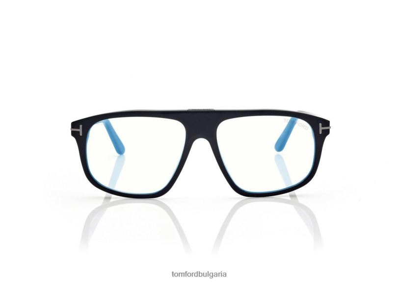 мъже очила син блок квадратна оптика черен TOM FORD B880D1979