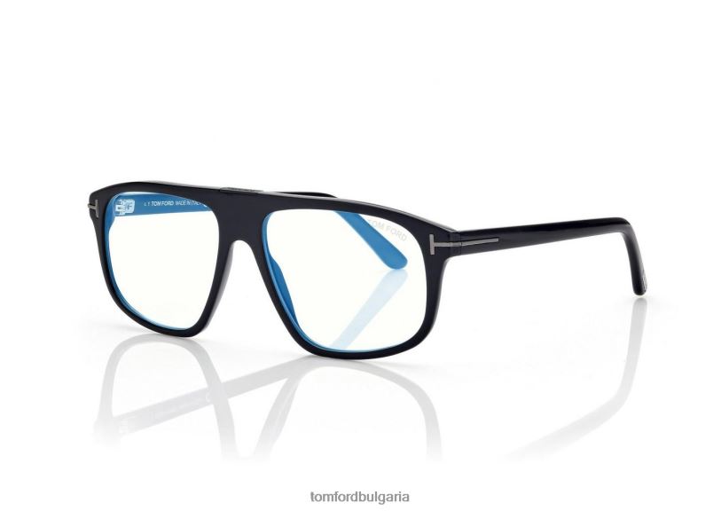 мъже очила син блок квадратна оптика черен TOM FORD B880D1979