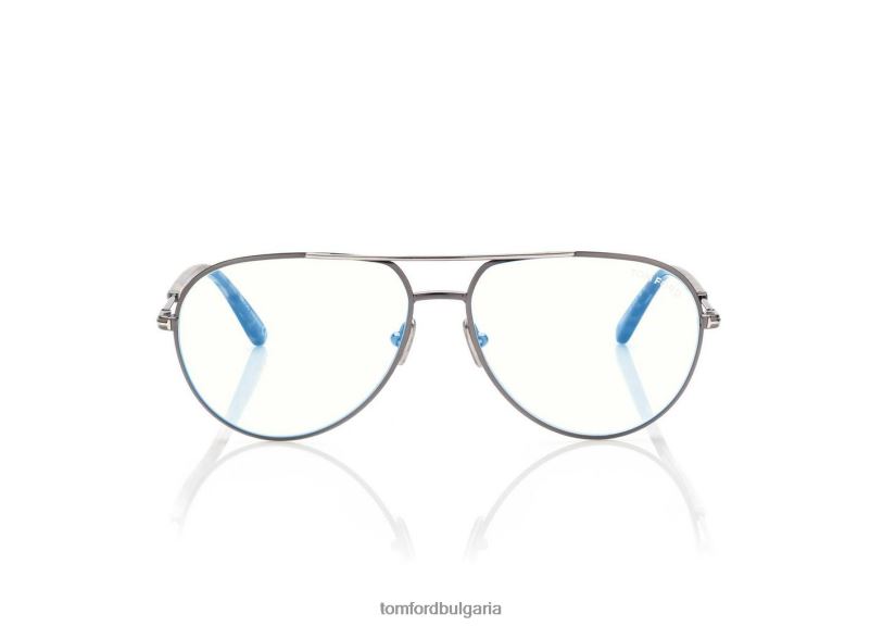 мъже очила пилотна оптика със син блок оръжие TOM FORD B880D1985