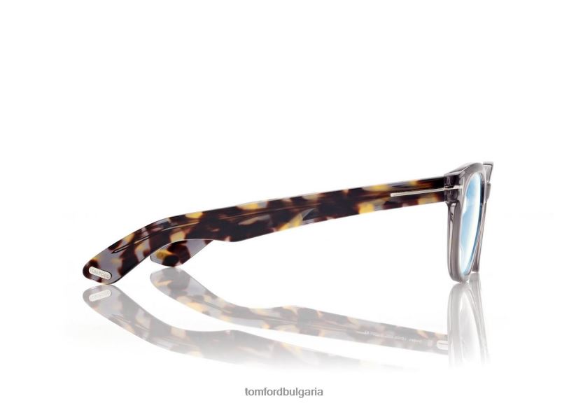 мъже очила синя блокова кръгла оптика сиво TOM FORD B880D1990