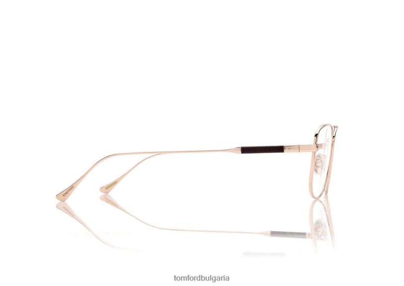 мъже очила оптика за навигатор със син блок злато TOM FORD B880D1999