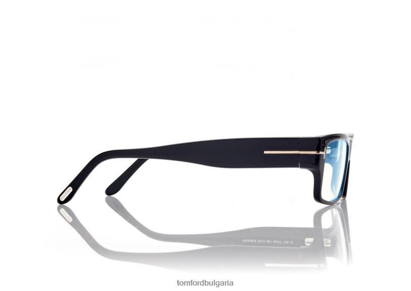 мъже очила син блок правоъгълна оптика черен TOM FORD B880D2008