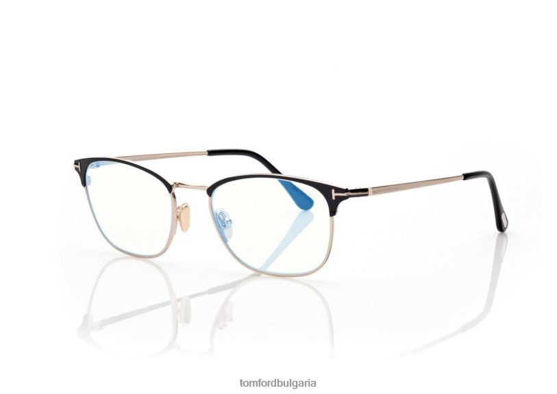 мъже очила син блок квадратна оптика черен TOM FORD B880D2017