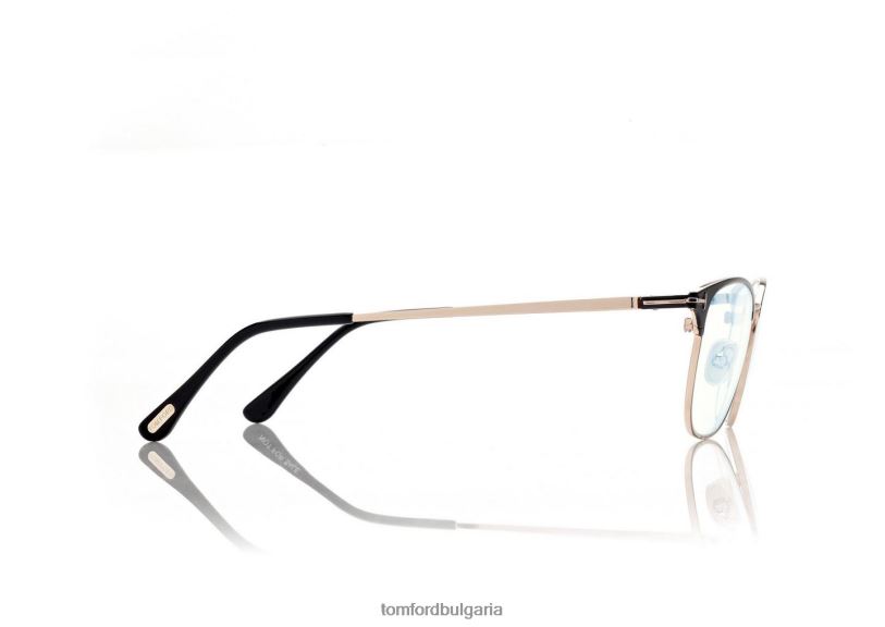 мъже очила син блок квадратна оптика черен TOM FORD B880D2017