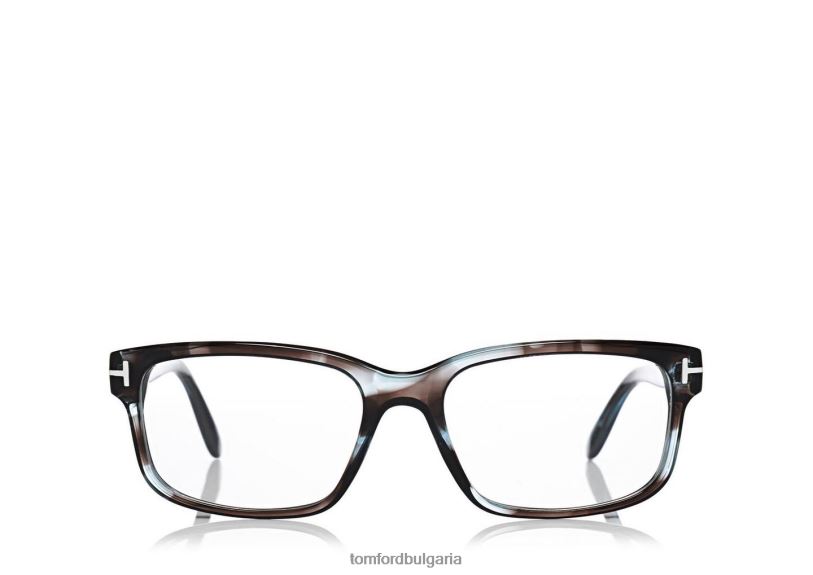 мъже очила квадратна оптична рамка меланжово сиво TOM FORD B880D2030