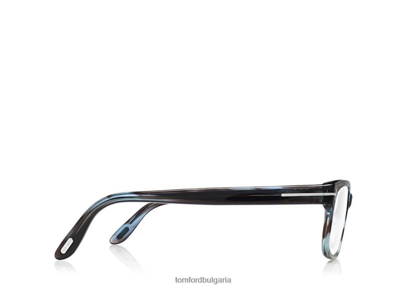 мъже очила квадратна оптична рамка меланжово сиво TOM FORD B880D2030