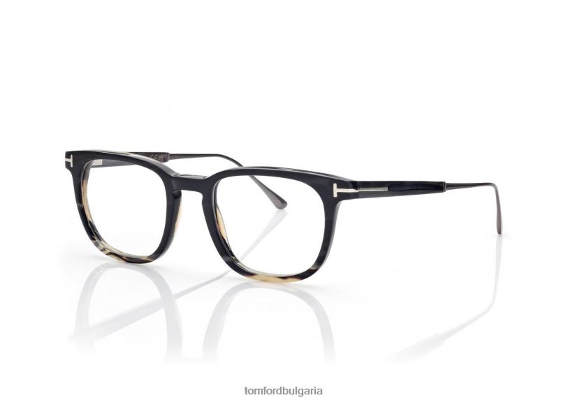 мъже очила квадратна рупорна оптика лек клаксон TOM FORD B880D2038