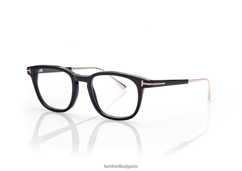 мъже очила квадратна рупорна оптика черен рог TOM FORD B880D2039